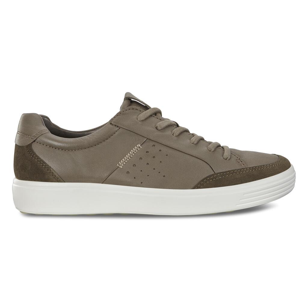 Ecco Soft 7 Mens Sneakers Dark Sale - India QCZ-526794